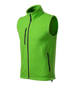 fleece vesta zelená unisex