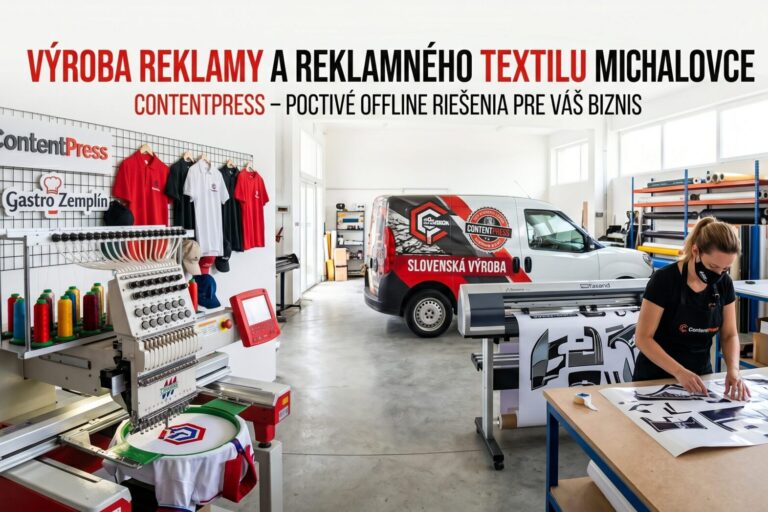 Reklamná dielňa ContentPress Michalovce